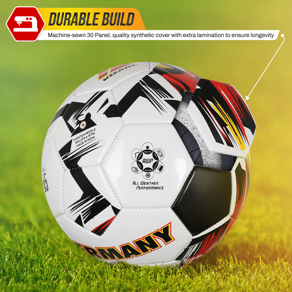 National Team Soccer Balls-Germany White - Vizari Sports