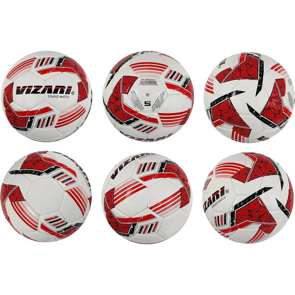 Stadio Match NFHS Soccer Ball-White - Vizari Sports