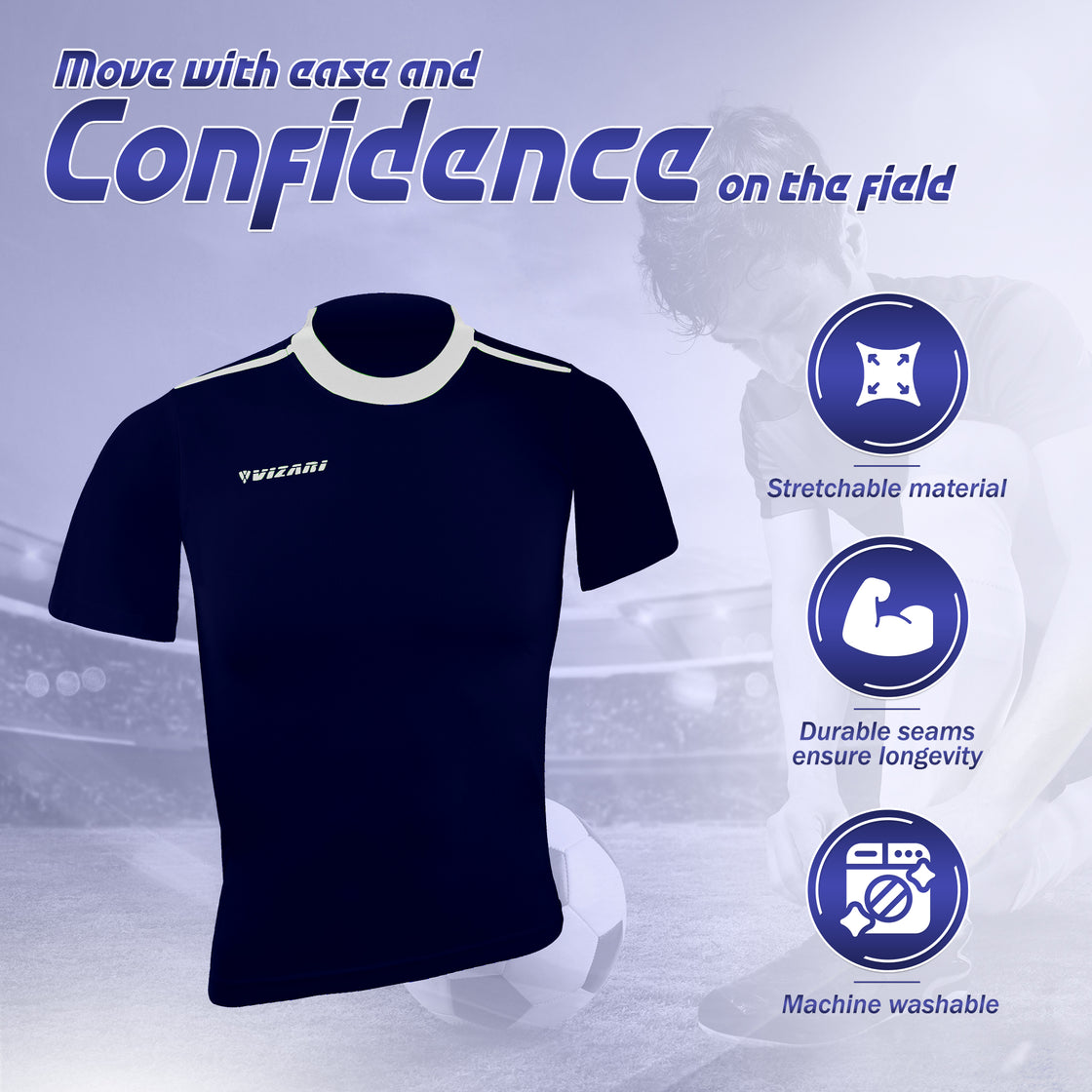 Velez Jersey-Navy - Vizari Sports