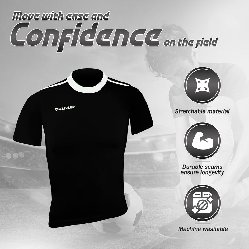 Velez Jersey-Black - Vizari Sports