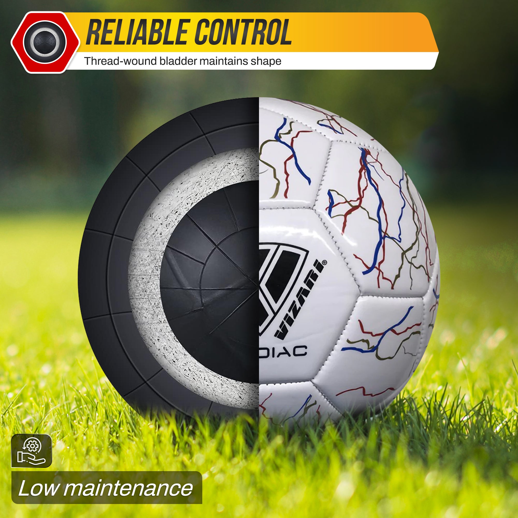 Zodiac Soccer Ball-White
