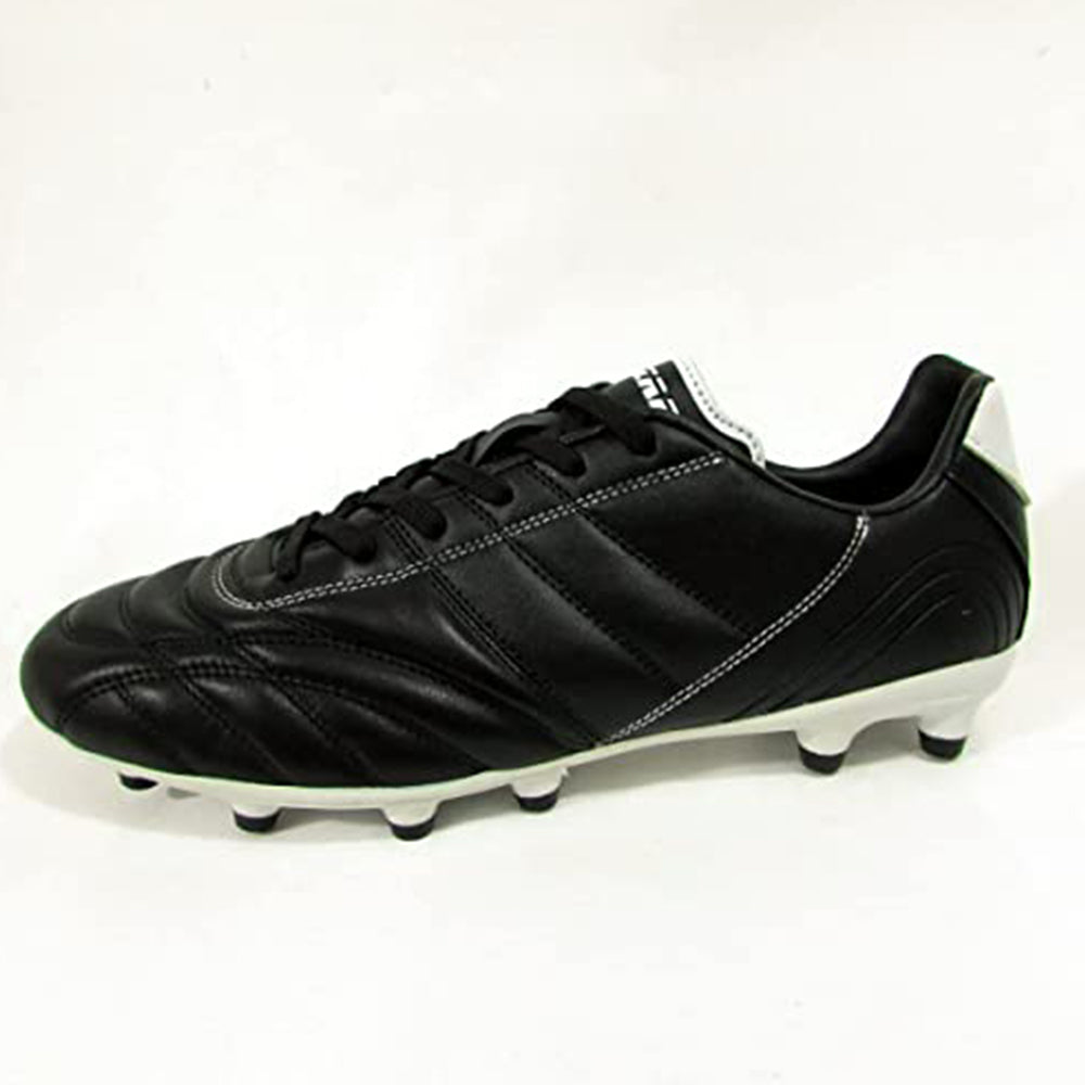 Classico Firm Ground Soccer Shoes - Black/White