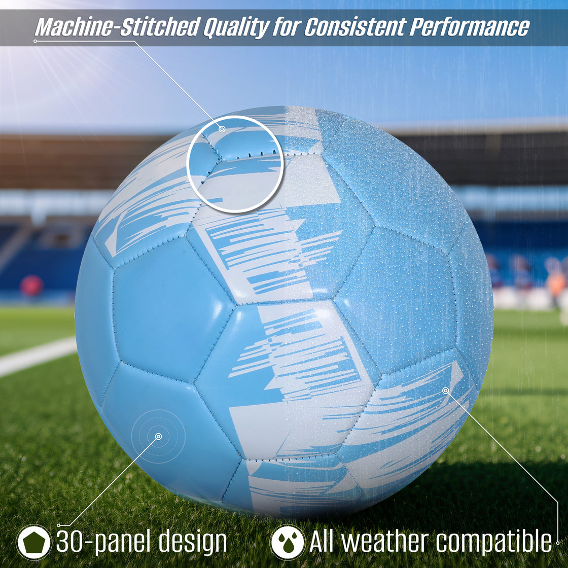 Club Team Soccer Balls - City Blue - Vizari Sports