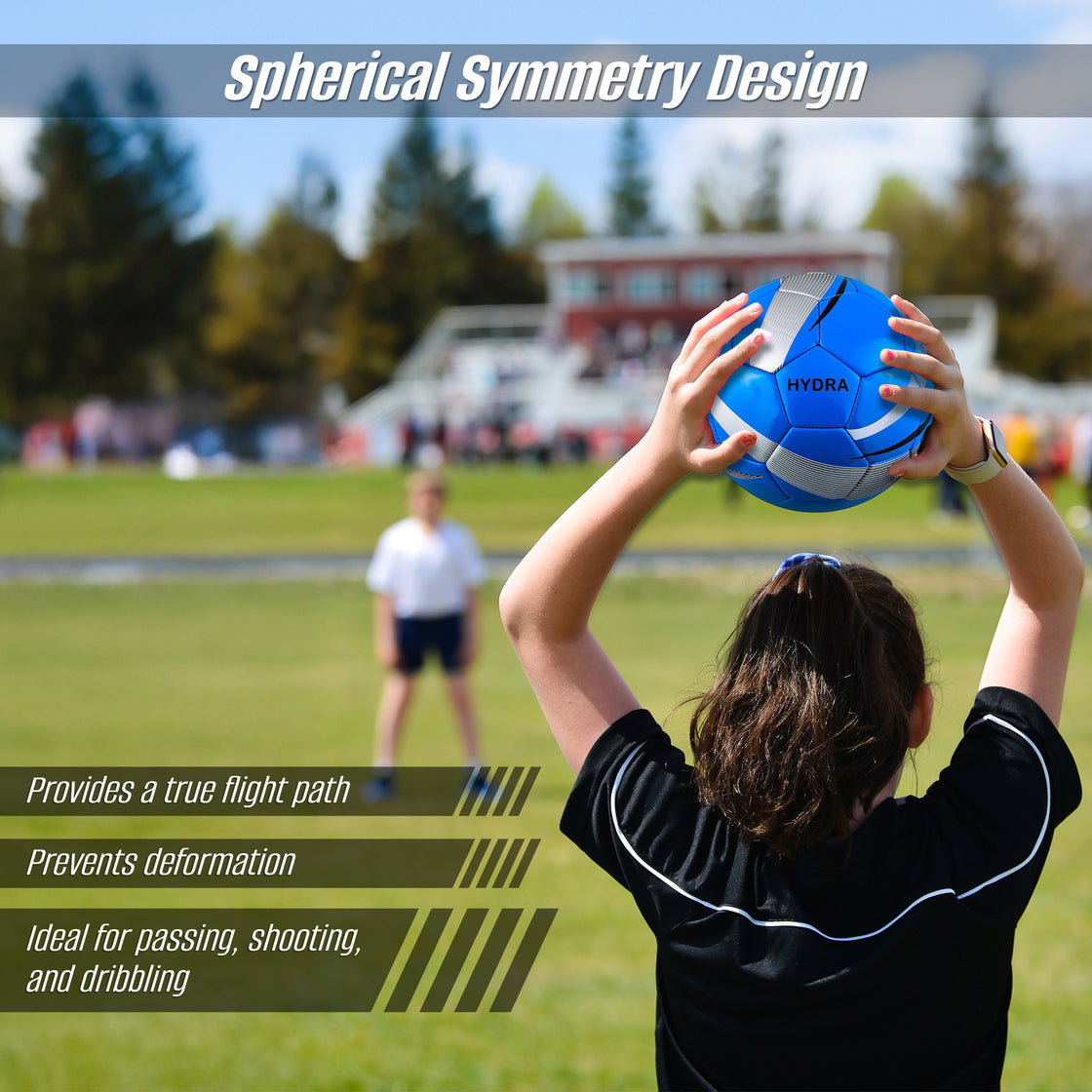 Hydra Soccer Ball-Blue - Vizari Sports