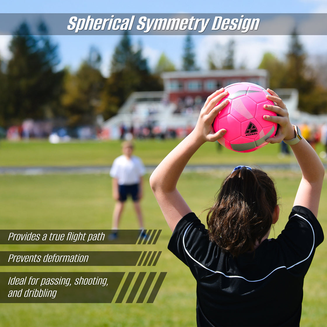 Hydra Soccer Ball-Pink - Vizari Sports