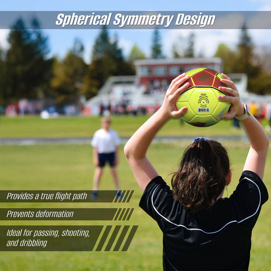 Sports Cordoba Usa Soccer Balls-Neon Yellow - Vizari Sports