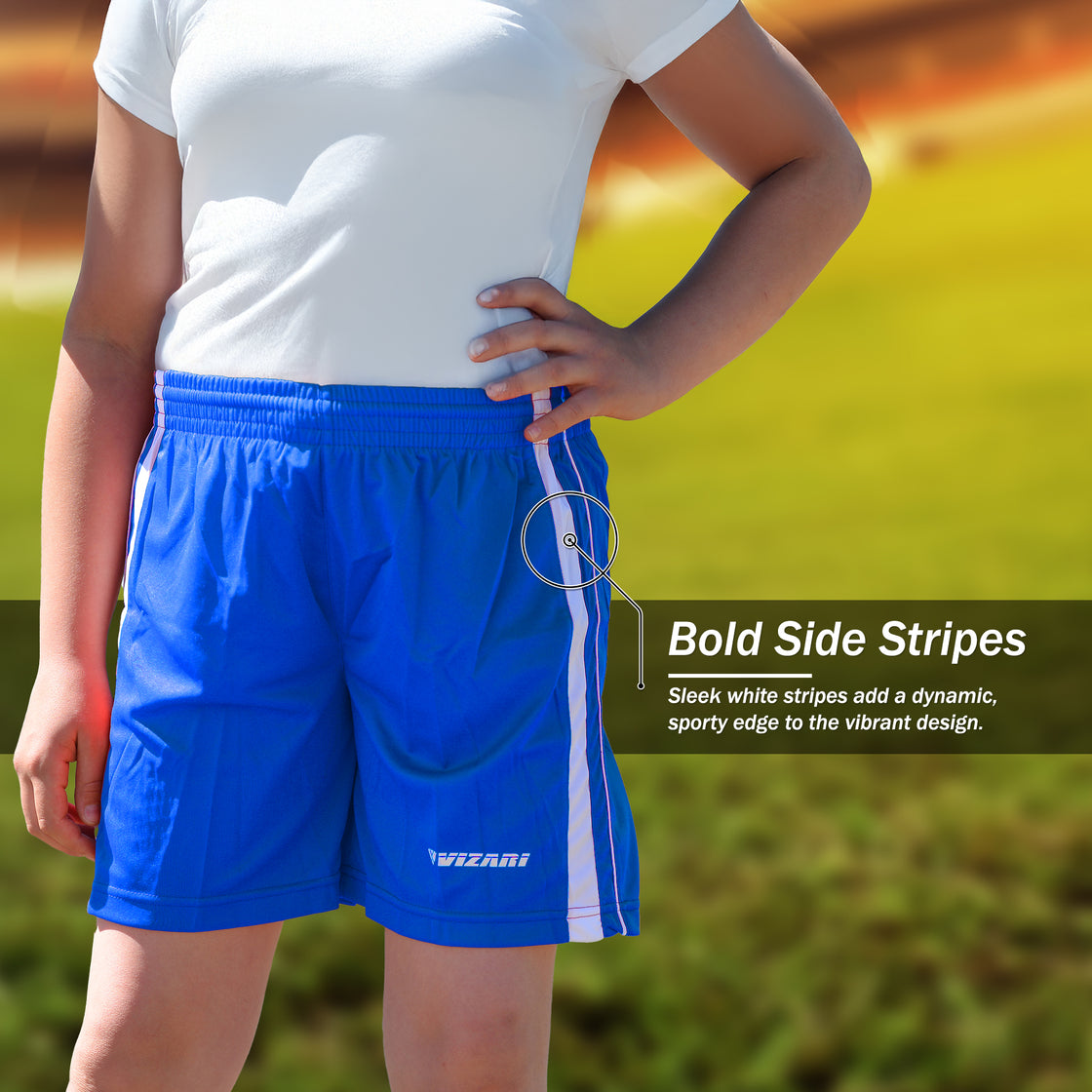 Campo Soccer Shorts - Royal - Vizari Sports