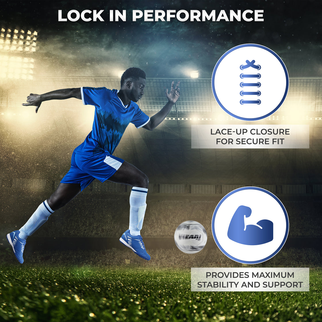 Valencia Turf Soccer Shoes - Royal/White - Vizari Sports