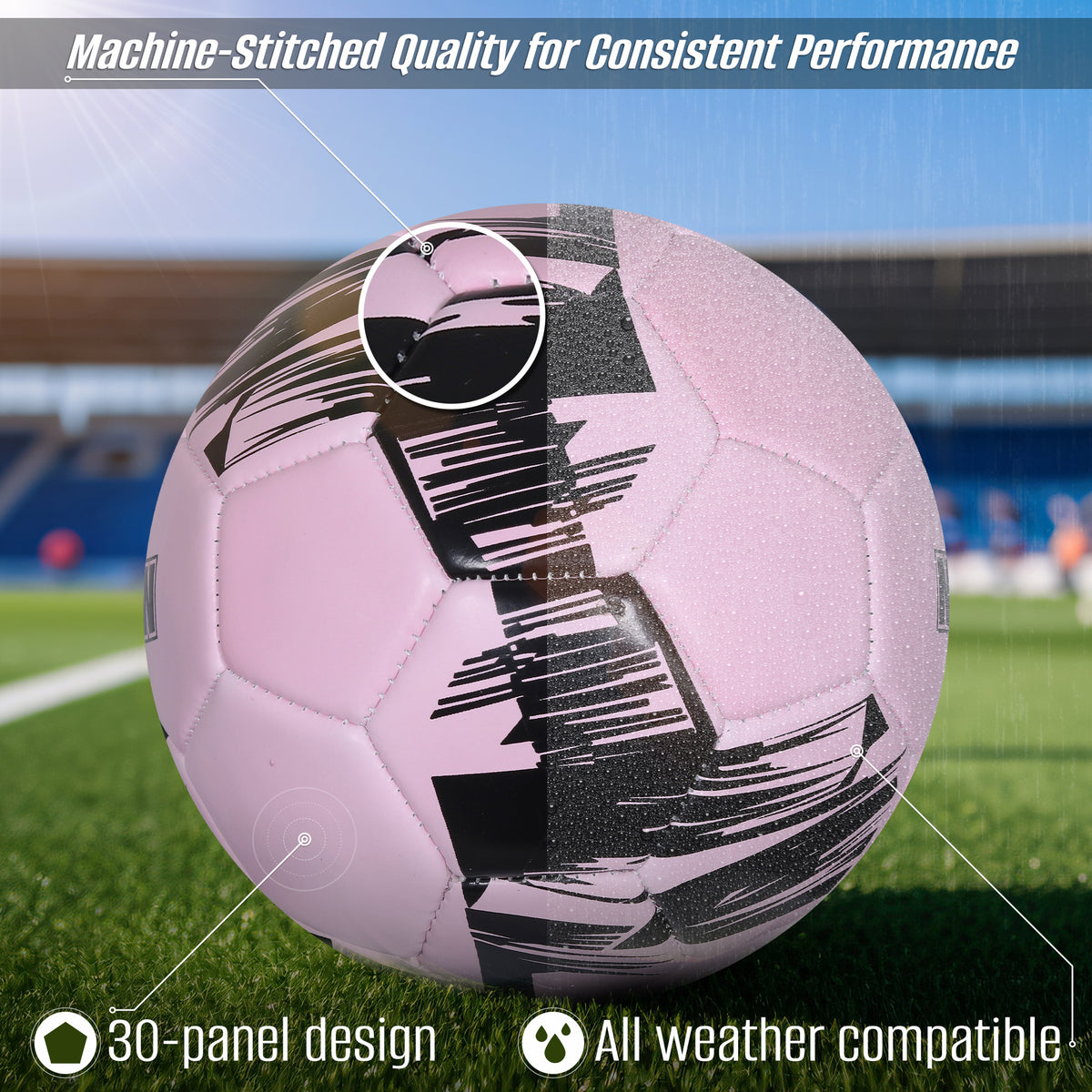 Vizari inter Miami Club Series Soccer Balls | Shop Now – Vizari Sports