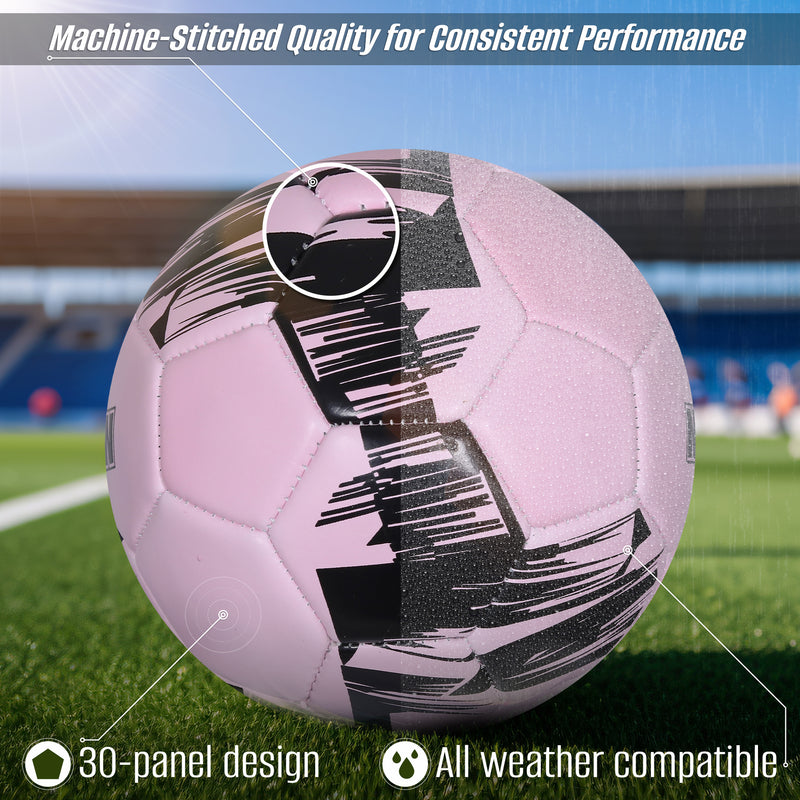 Club Team Soccer Balls - Miami Pink - Vizari Sports