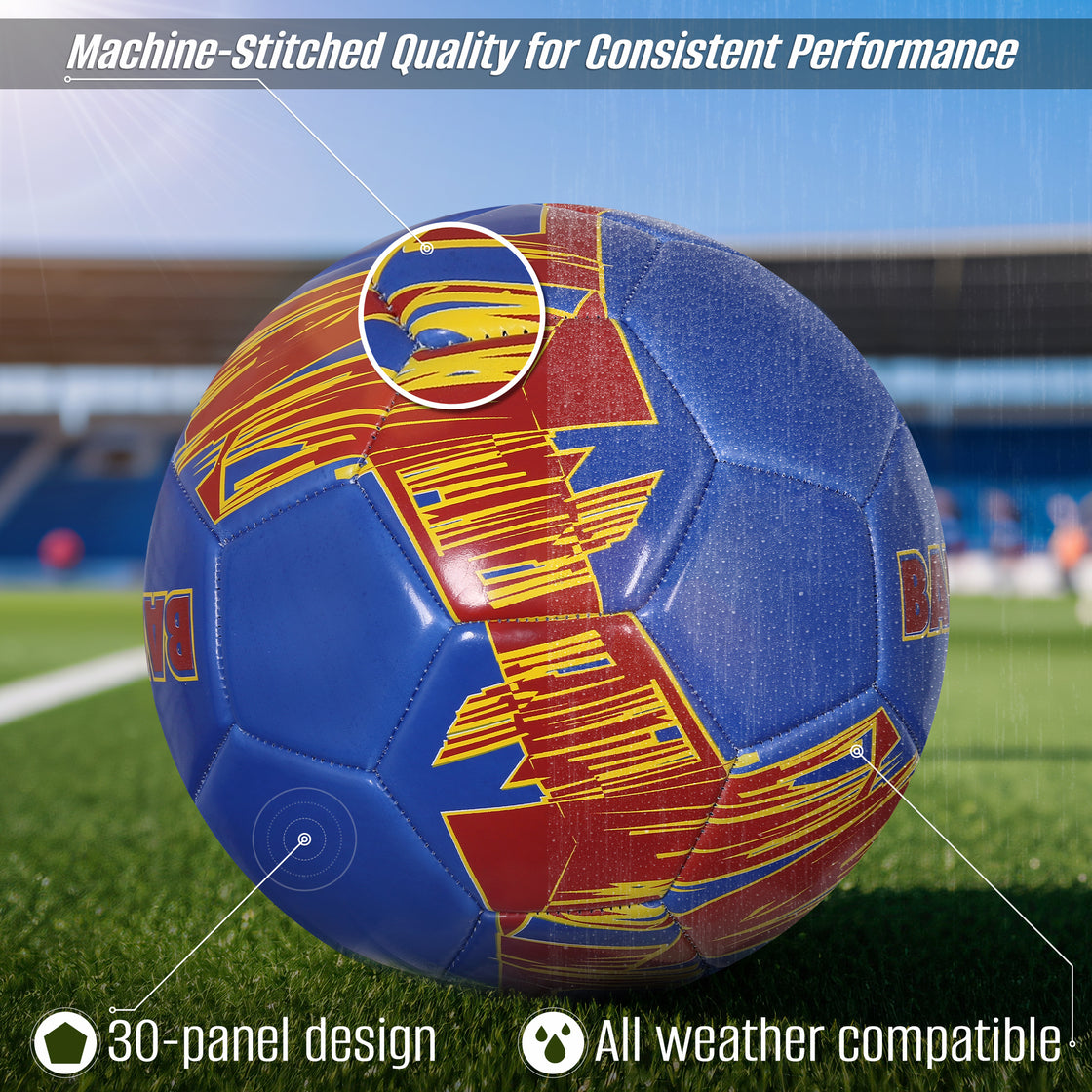 Club Team Soccer Balls - Barcelona Blue - Vizari Sports