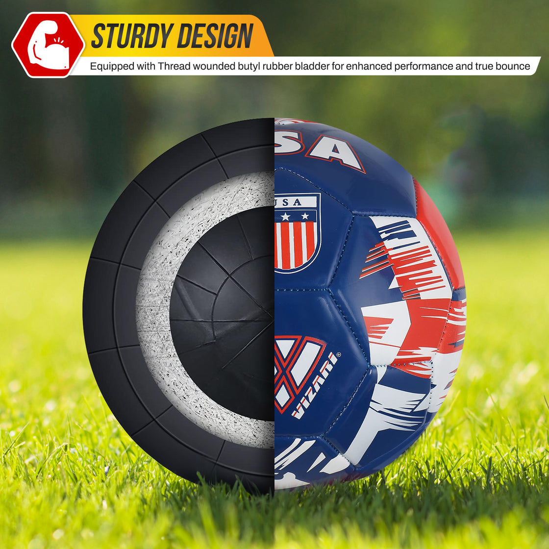 National Team Soccer Balls-U.S.A Navy - Vizari Sports