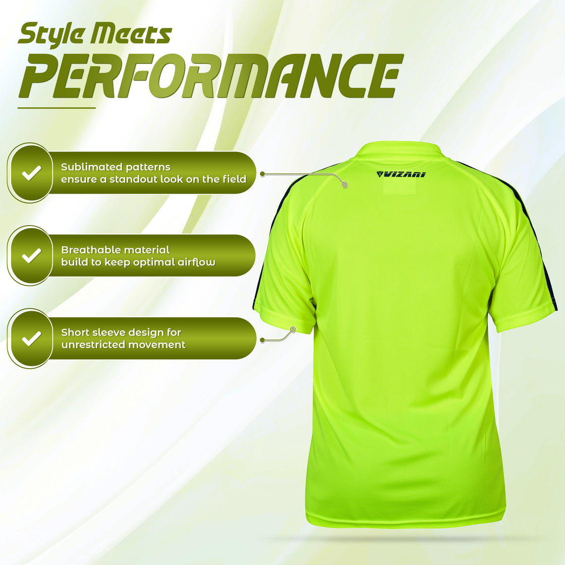 Inter Short Sleeve Goalkeeping Jersey-Yellow - Vizari Sports