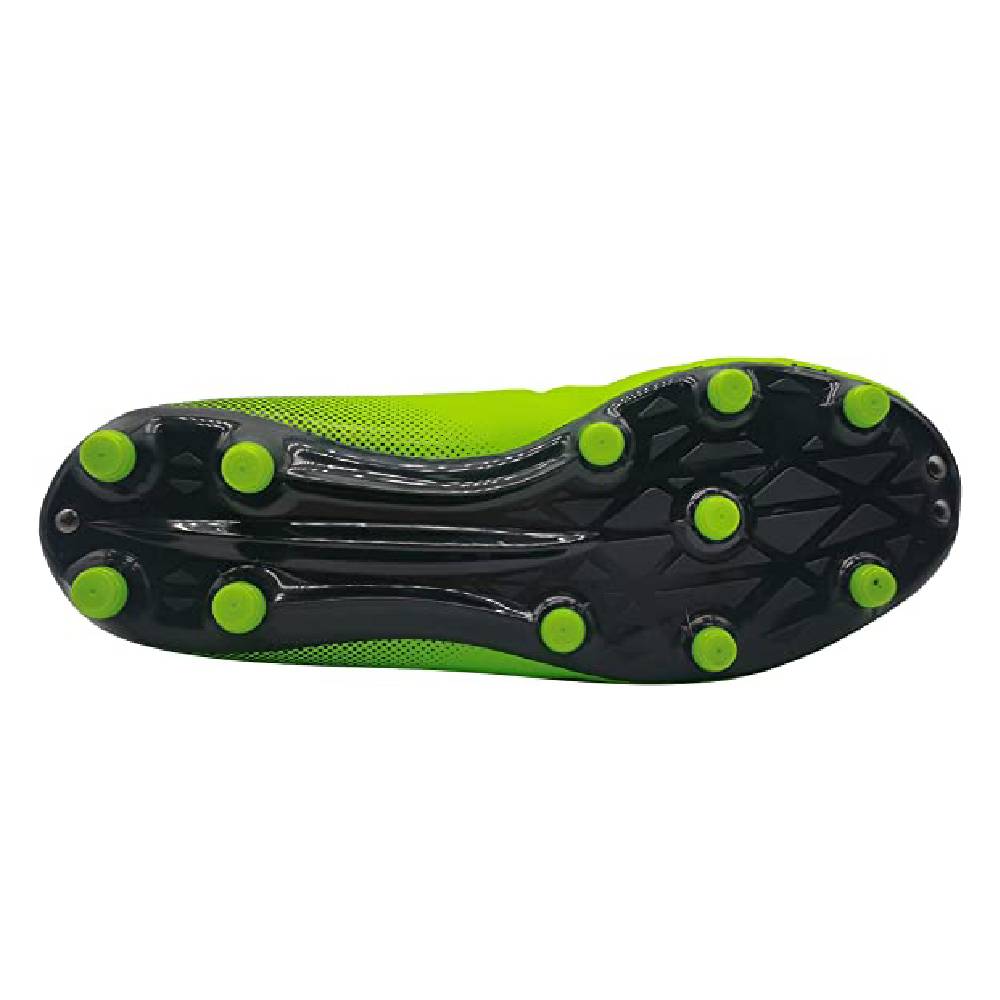 Laguna Junior Firm Ground Soccer Shoes - Lime Green/Black