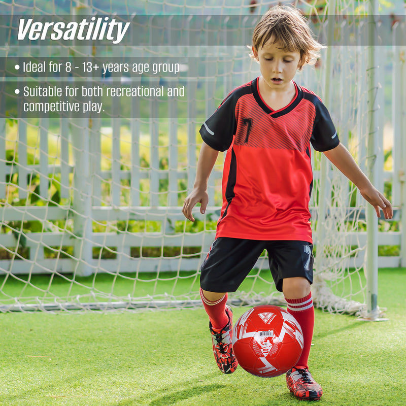 Club Team Soccer Balls - Munich Red - Vizari Sports