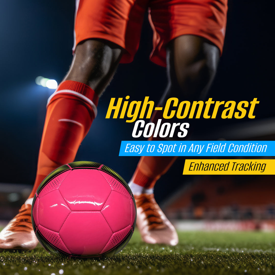 Sports Cordoba Usa Soccer Balls-Pink - Vizari Sports