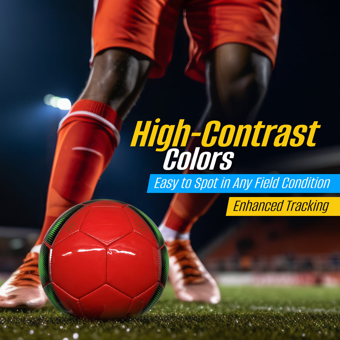 Sports Cordoba Usa Soccer Balls-Red - Vizari Sports