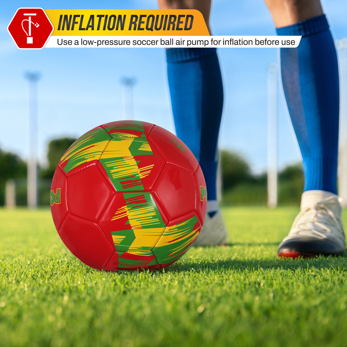 Mini National Team Soccer Balls-Portugal Red - Vizari Sports