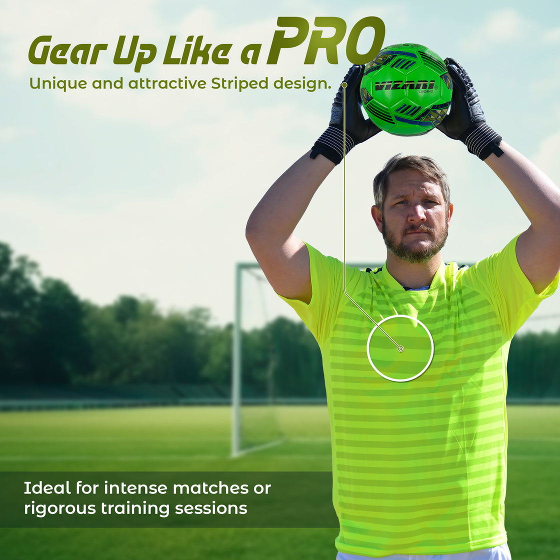 Inter Short Sleeve Goalkeeping Jersey-Yellow - Vizari Sports