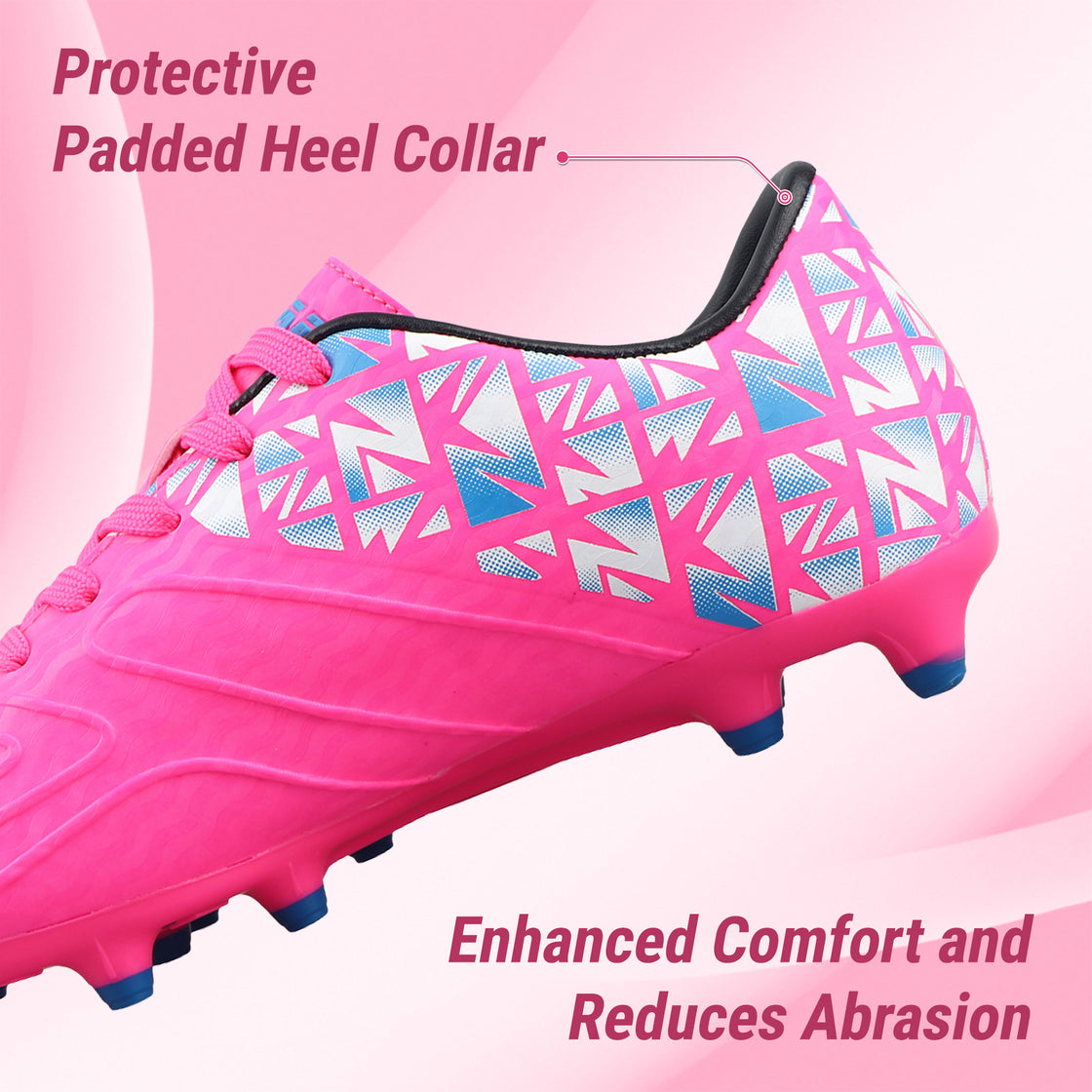 Pismo Junior Firm Ground Soccer Cleats - Pink - Vizari Sports