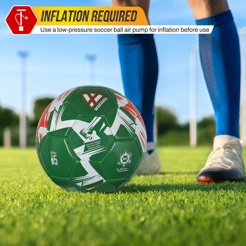 National Team Soccer Balls-Mexico Green - Vizari Sports