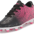 Vizari Cali Youth Firm Ground Soccer Shoes Black/Pink