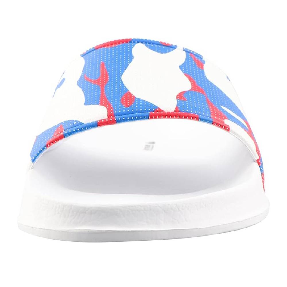 Youth Camo Soccer Slide Sandals - White - Vizari Sports