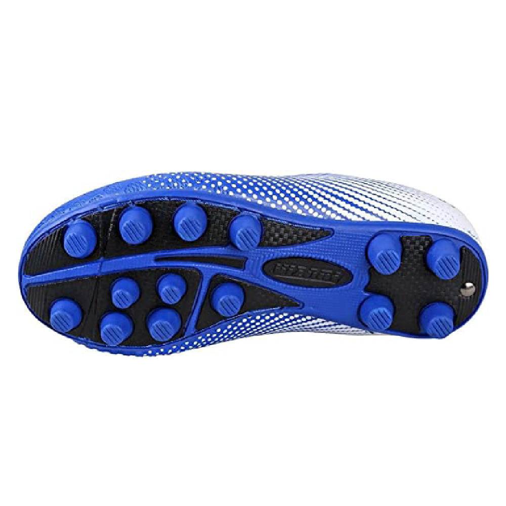 Stealth Firm Ground Soccer Shoes -Blue/White