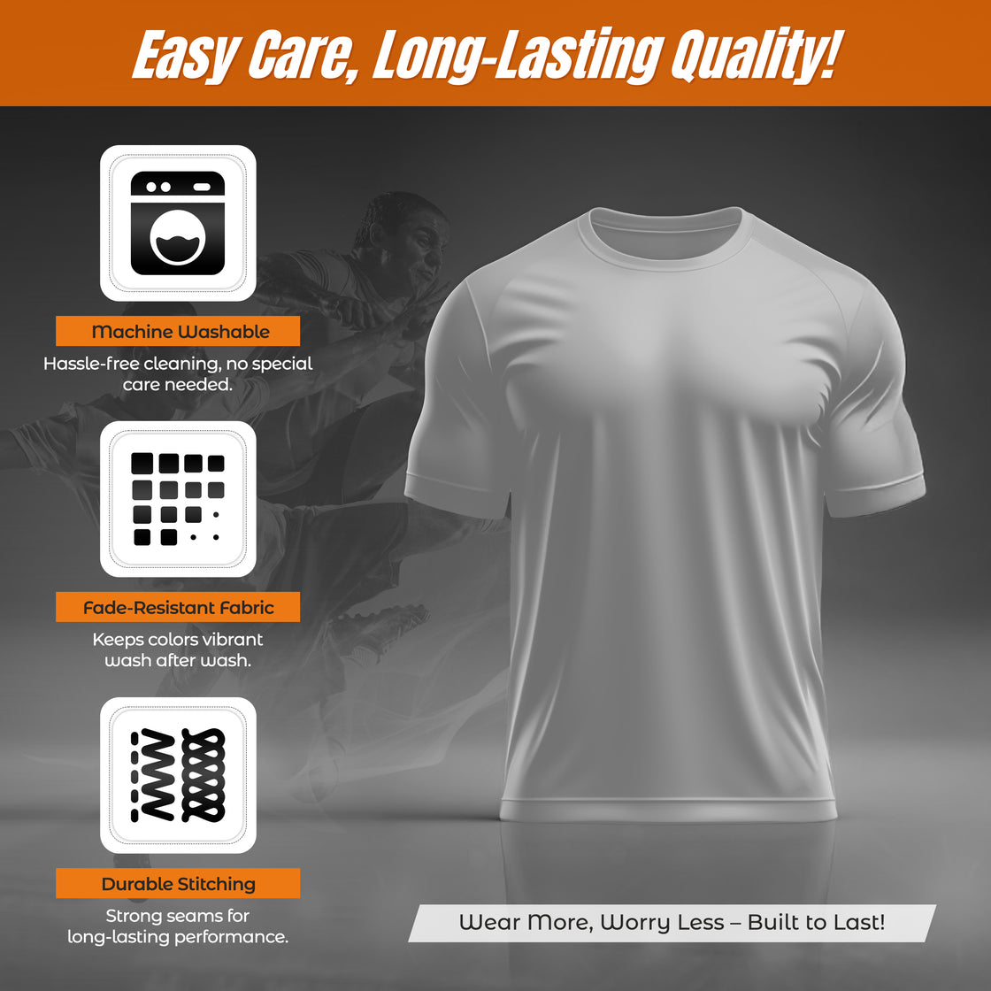 Performance T-Shirt-Silver - Vizari Sports