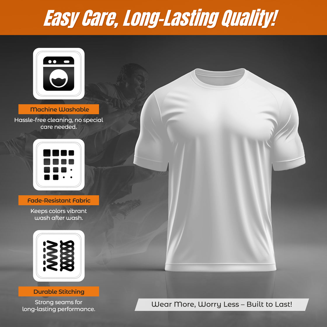 Performance T-Shirt-White - Vizari Sports