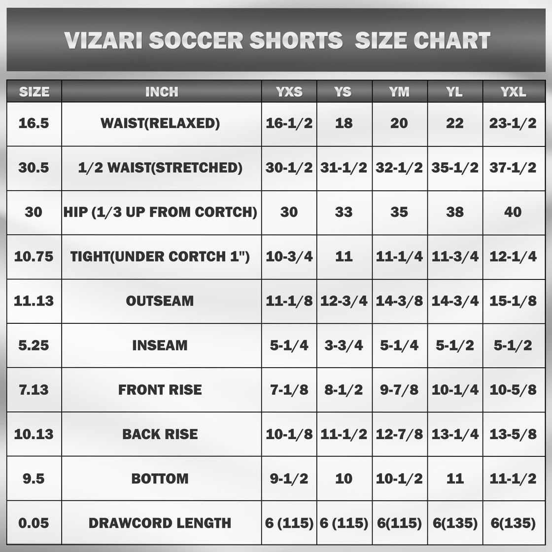 Trento Soccer Shorts-Black - Vizari Sports