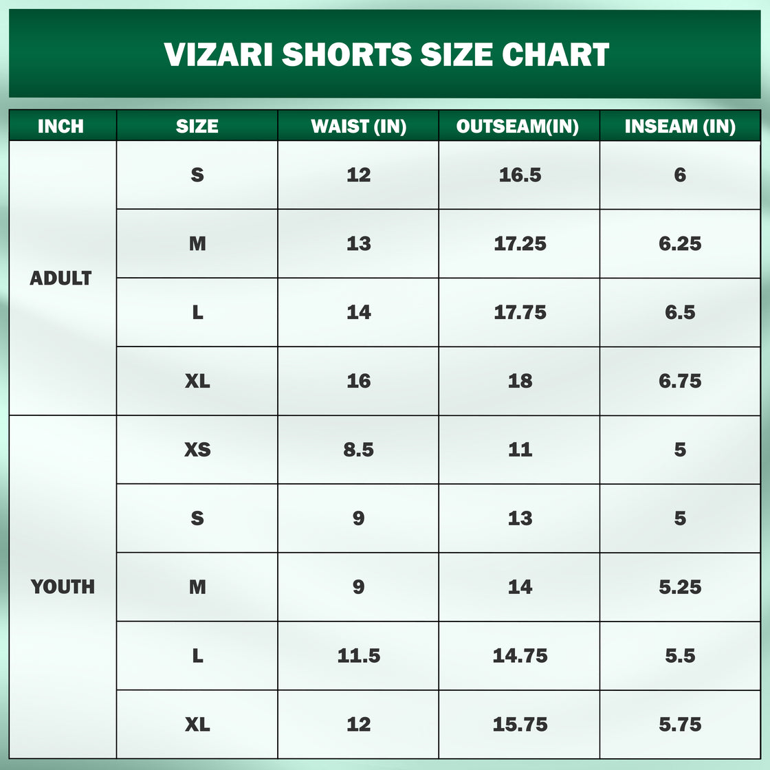 Campo Soccer Shorts - Forest Green - Vizari Sports