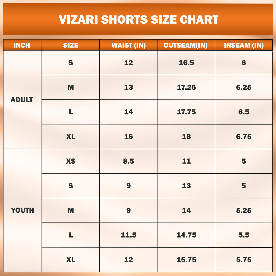 Campo Soccer Shorts - Orange - Vizari Sports