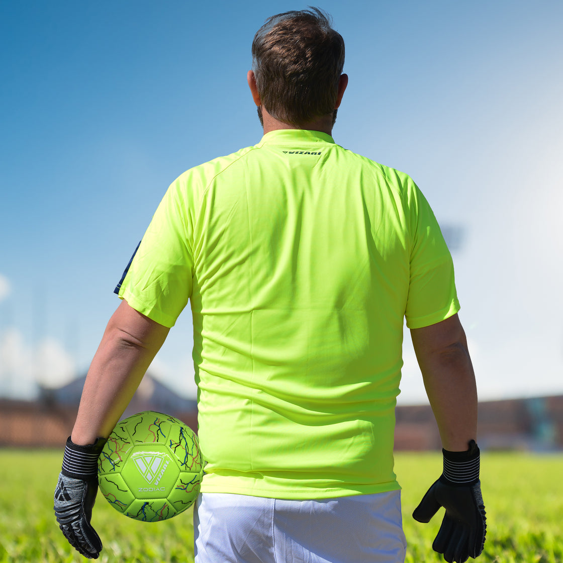 Inter Short Sleeve Goalkeeping Jersey-Yellow - Vizari Sports