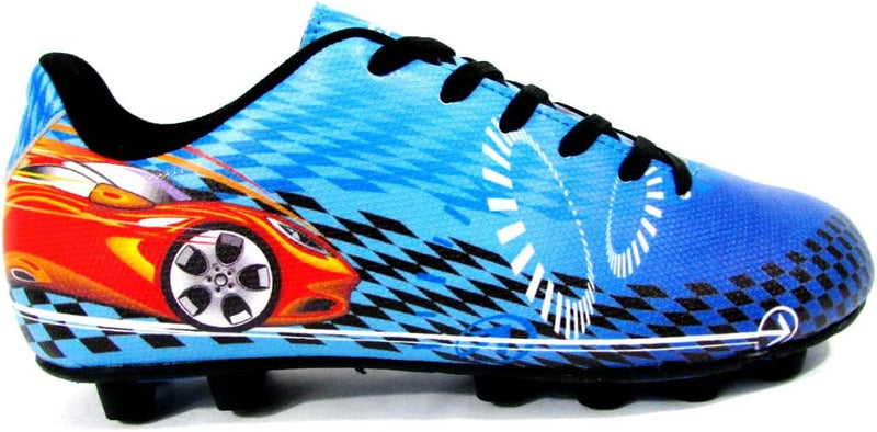 Vizari Racer Firm Ground Soccer Shoes – Blue/Red