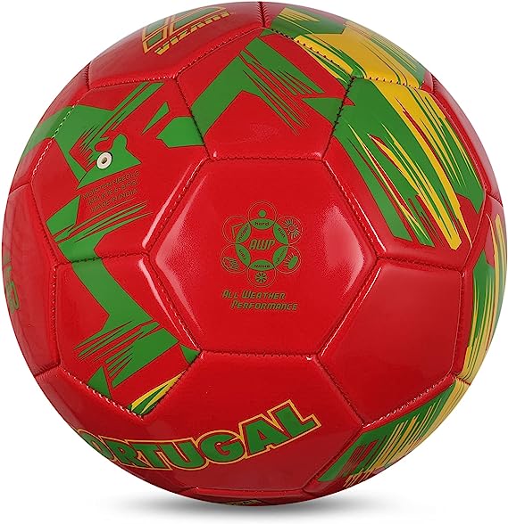 National Team Soccer Balls-Portugal Red - Vizari Sports