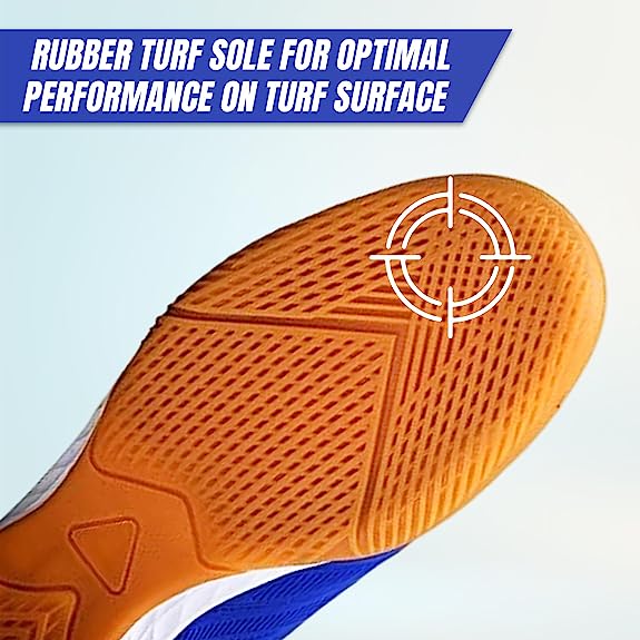 Valencia Indoor Soccer Shoes -Royal/White - Vizari Sports