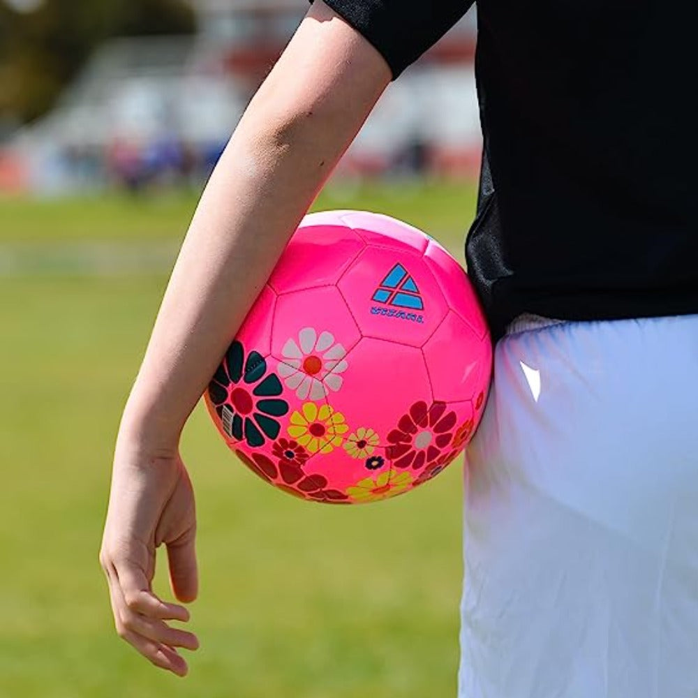 Blossom Soccer Ball - Pink/Blue