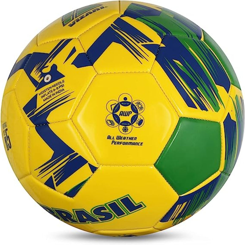 National Team Soccer Balls-Brazil Yellow - Vizari Sports