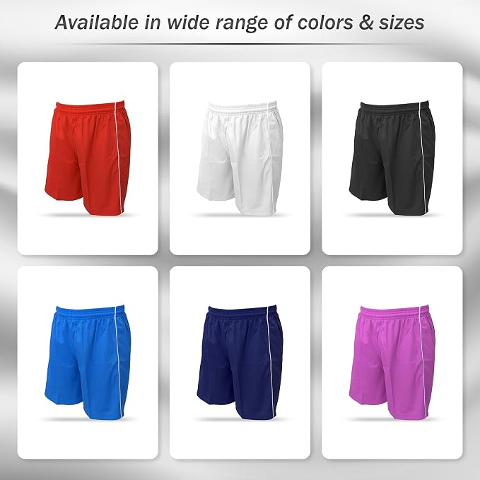Vizari Dynamo Soccer Shorts - White