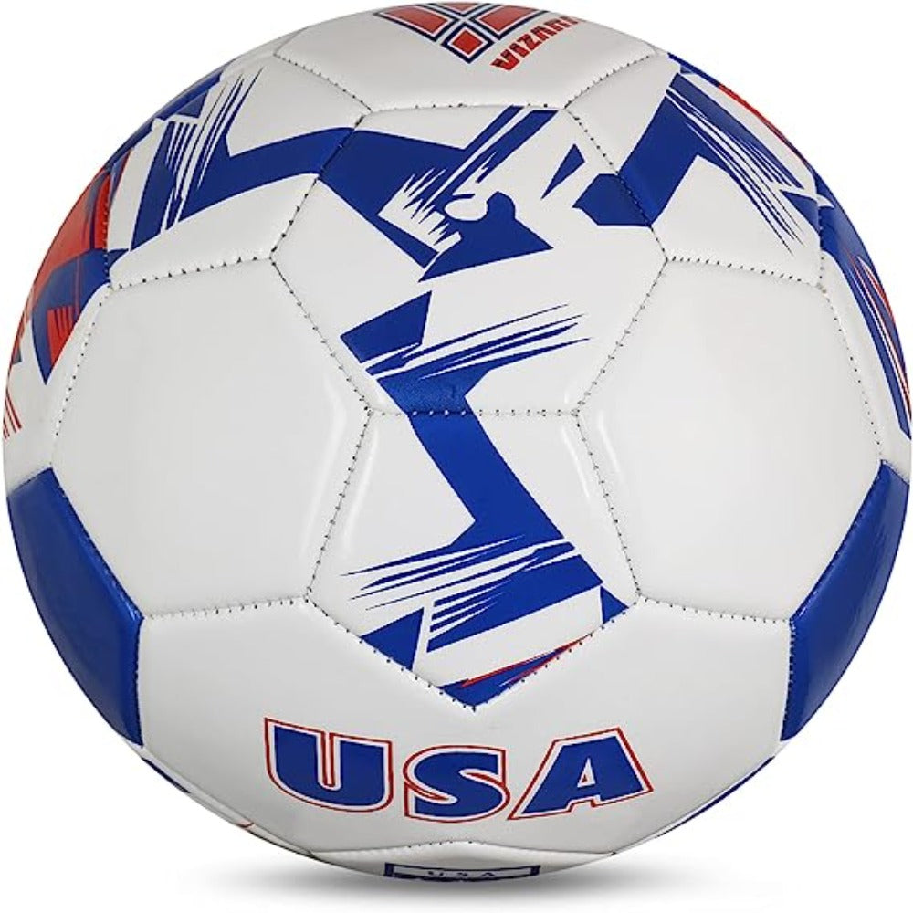 National Team Soccer Balls / Country Ball - USA White - Vizari Sports
