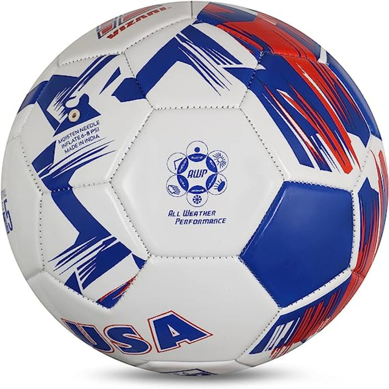 National Team Soccer Balls / Country Ball - USA White - Vizari Sports
