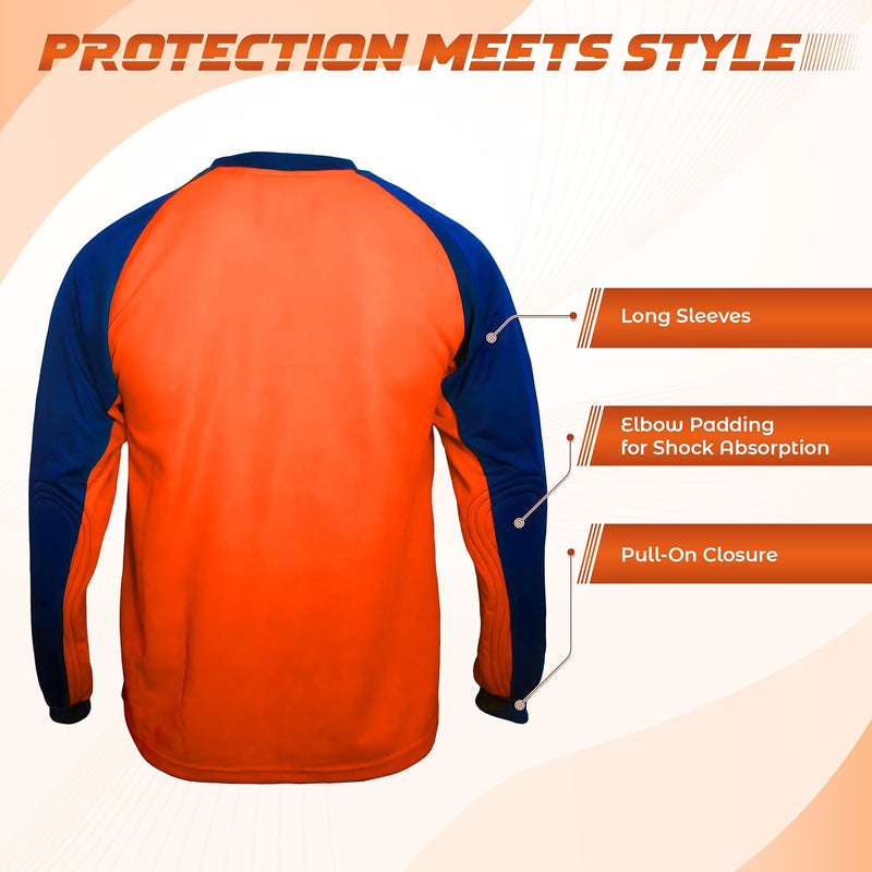 Vizari Padova Goalkeeping Jersey – Orange/Royal