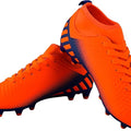 Santos Junior FG Mid Cut Soccer Shoes - Orange/Blue