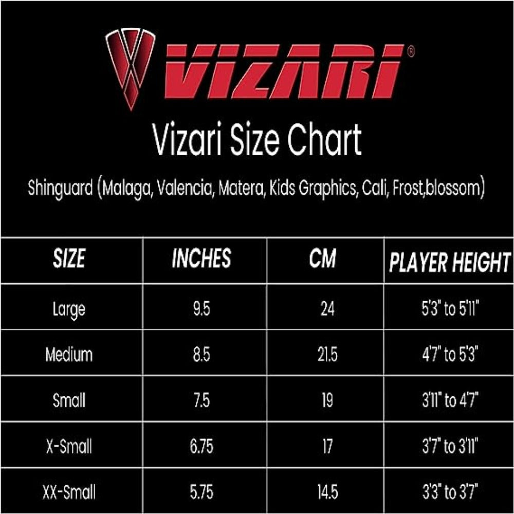 Matera Soccer Shin Guard with Ankle Protection-Black/White - Vizari Sports