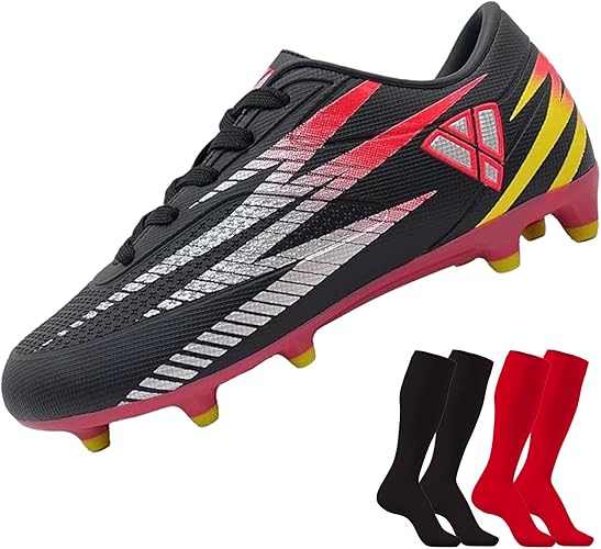 Vizari Bodega Fg Youth Soccer Shoes with Two Pair of Socks