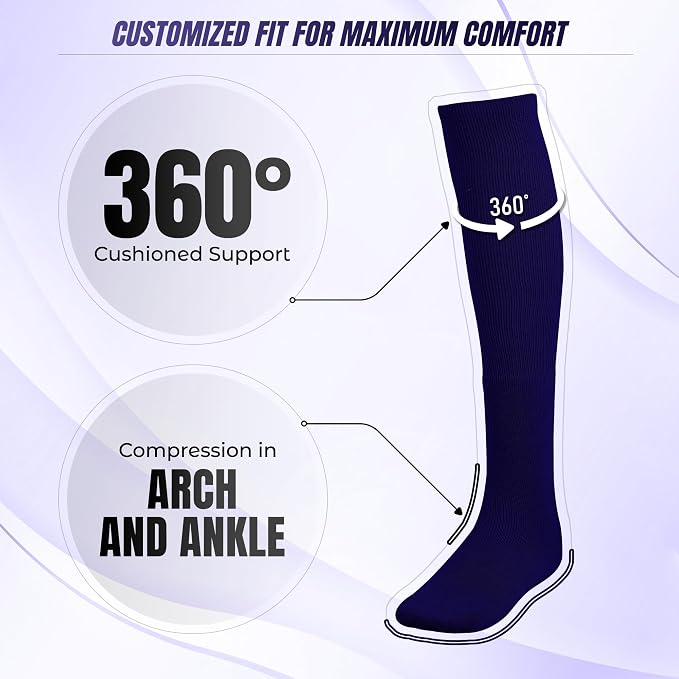 Vizari League Soccer Socks - Navy