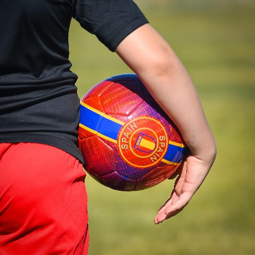 Y18 Spain Soccer Ball-Red - Vizari Sports