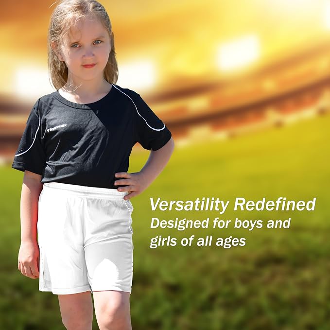 Vizari Dynamo Soccer Shorts - White