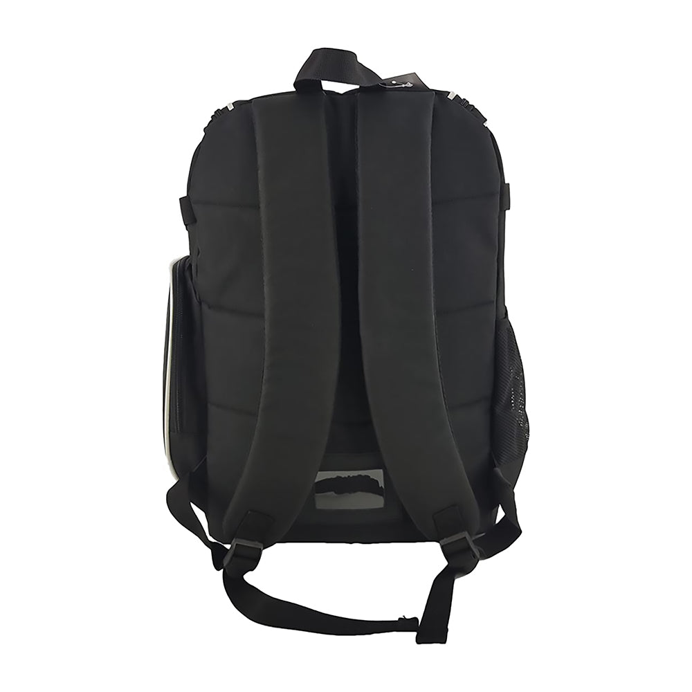 Cambria Soccer Backpack - Black/White